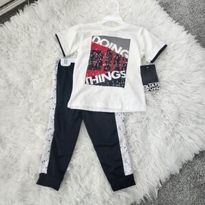 Quad Seven Baby Boys Pants Shirt set. Size 24 Months. New.